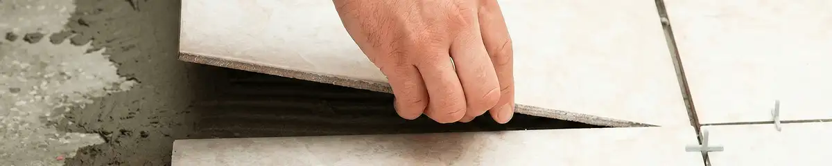 Professional installing ceramic tile floors in Sacramento, CA